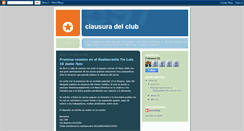 Desktop Screenshot of clausuradeljunior.blogspot.com