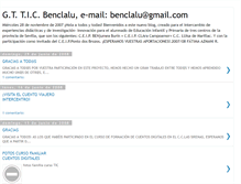Tablet Screenshot of benclalu.blogspot.com