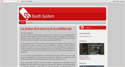 Desktop Screenshot of blogsouthsystem.blogspot.com