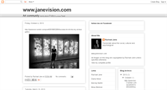 Desktop Screenshot of janevision.blogspot.com
