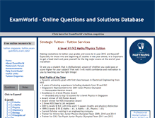 Tablet Screenshot of examworld.blogspot.com