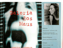 Tablet Screenshot of galeriadosmaus.blogspot.com