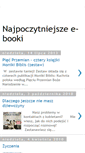 Mobile Screenshot of ebooki-bestsellery.blogspot.com