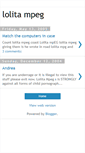 Mobile Screenshot of lolita-mpeg6724.blogspot.com