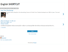 Tablet Screenshot of englishshortcuts.blogspot.com