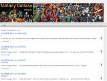 Tablet Screenshot of fantasyfantasyleague.blogspot.com