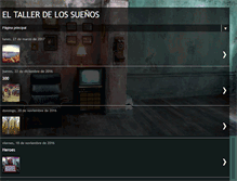 Tablet Screenshot of eltallerdelossuenos.blogspot.com