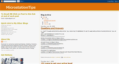 Desktop Screenshot of microstationtutorial.blogspot.com