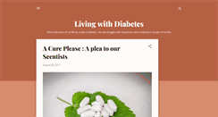 Desktop Screenshot of diabeticliving.blogspot.com