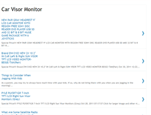 Tablet Screenshot of carvisormonitorz.blogspot.com
