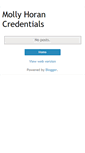 Mobile Screenshot of mollyhoranresume.blogspot.com