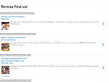 Tablet Screenshot of festivalperu.blogspot.com