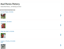 Tablet Screenshot of mudponies.blogspot.com