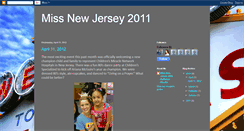 Desktop Screenshot of missnj2011.blogspot.com