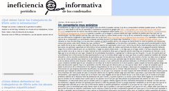 Desktop Screenshot of eficienciainformativa.blogspot.com