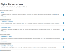 Tablet Screenshot of digitalconversations.blogspot.com