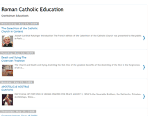 Tablet Screenshot of catholicinhavelock.blogspot.com