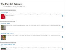 Tablet Screenshot of playdohprincess.blogspot.com