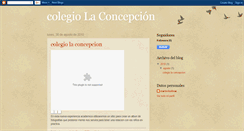 Desktop Screenshot of colegiolaconcepcion5basicob.blogspot.com