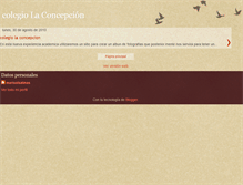 Tablet Screenshot of colegiolaconcepcion5basicob.blogspot.com