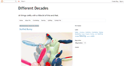 Desktop Screenshot of differentdecades.blogspot.com