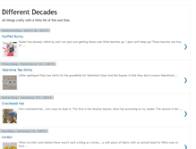 Tablet Screenshot of differentdecades.blogspot.com