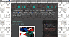 Desktop Screenshot of pocketartroom.blogspot.com