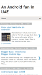 Mobile Screenshot of androiduae.blogspot.com