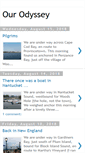 Mobile Screenshot of ourodyssey.blogspot.com