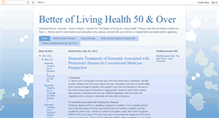 Desktop Screenshot of healthyliving50over.blogspot.com