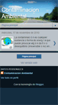 Mobile Screenshot of contaminacionambientall.blogspot.com