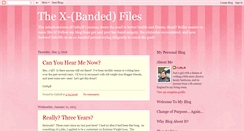 Desktop Screenshot of cathyb-thexbandedfiles.blogspot.com