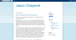 Desktop Screenshot of jasonchepenik.blogspot.com