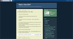 Desktop Screenshot of plantatreeusa.blogspot.com