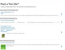 Tablet Screenshot of plantatreeusa.blogspot.com