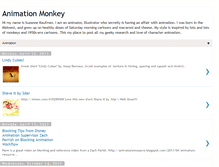 Tablet Screenshot of animationmonkey.blogspot.com