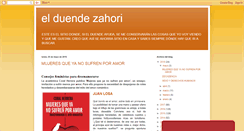 Desktop Screenshot of elduendezahori.blogspot.com