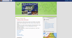 Desktop Screenshot of kalimantanforchrist.blogspot.com