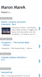 Mobile Screenshot of maronmarek.blogspot.com