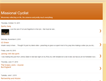 Tablet Screenshot of missionalcyclist.blogspot.com