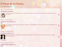 Tablet Screenshot of elplacerdeserfemina.blogspot.com