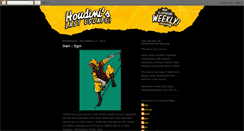 Desktop Screenshot of houdinislastescape.blogspot.com