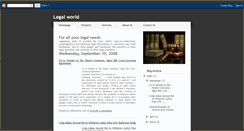 Desktop Screenshot of legalpimp.blogspot.com