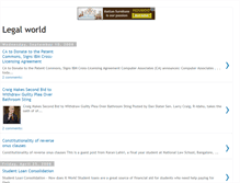 Tablet Screenshot of legalpimp.blogspot.com