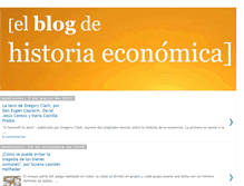 Tablet Screenshot of elblogdehistoriaeconomica.blogspot.com