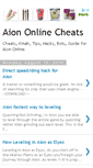 Mobile Screenshot of aion-cheats.blogspot.com