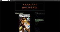 Desktop Screenshot of amanides-molineres.blogspot.com