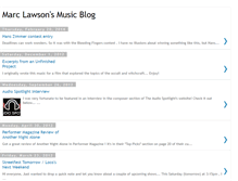 Tablet Screenshot of marclawsonmusic.blogspot.com
