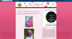 Desktop Screenshot of beccasbowtique.blogspot.com