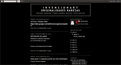 Desktop Screenshot of invencionart.blogspot.com